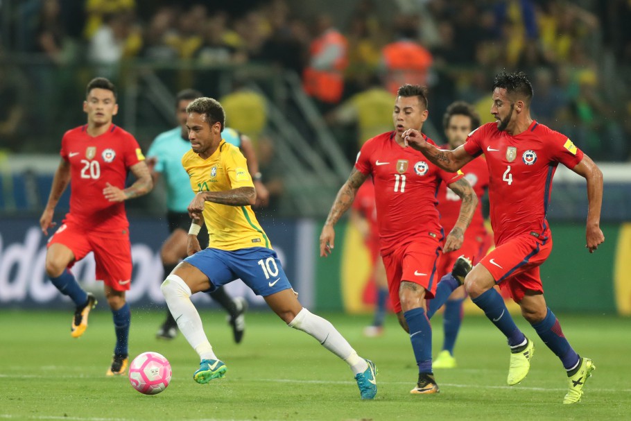 Brasil e Chile se enfrentam pelas quartas de final da Copa América 2021