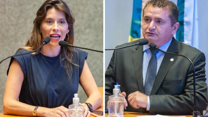 Distritais Júlia Lucy e Reginaldo Veras anunciam seus novos partidos para as eleições deste ano