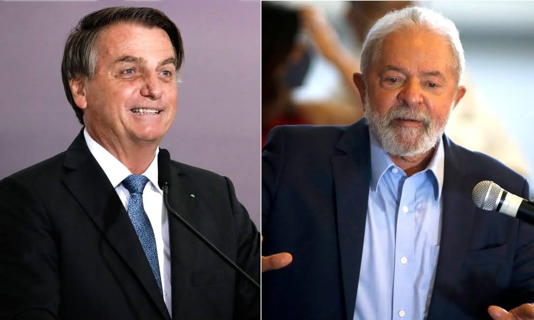 Diminui diferença entre Lula e Bolsonaro, aponta pesquisa FSB/BTG