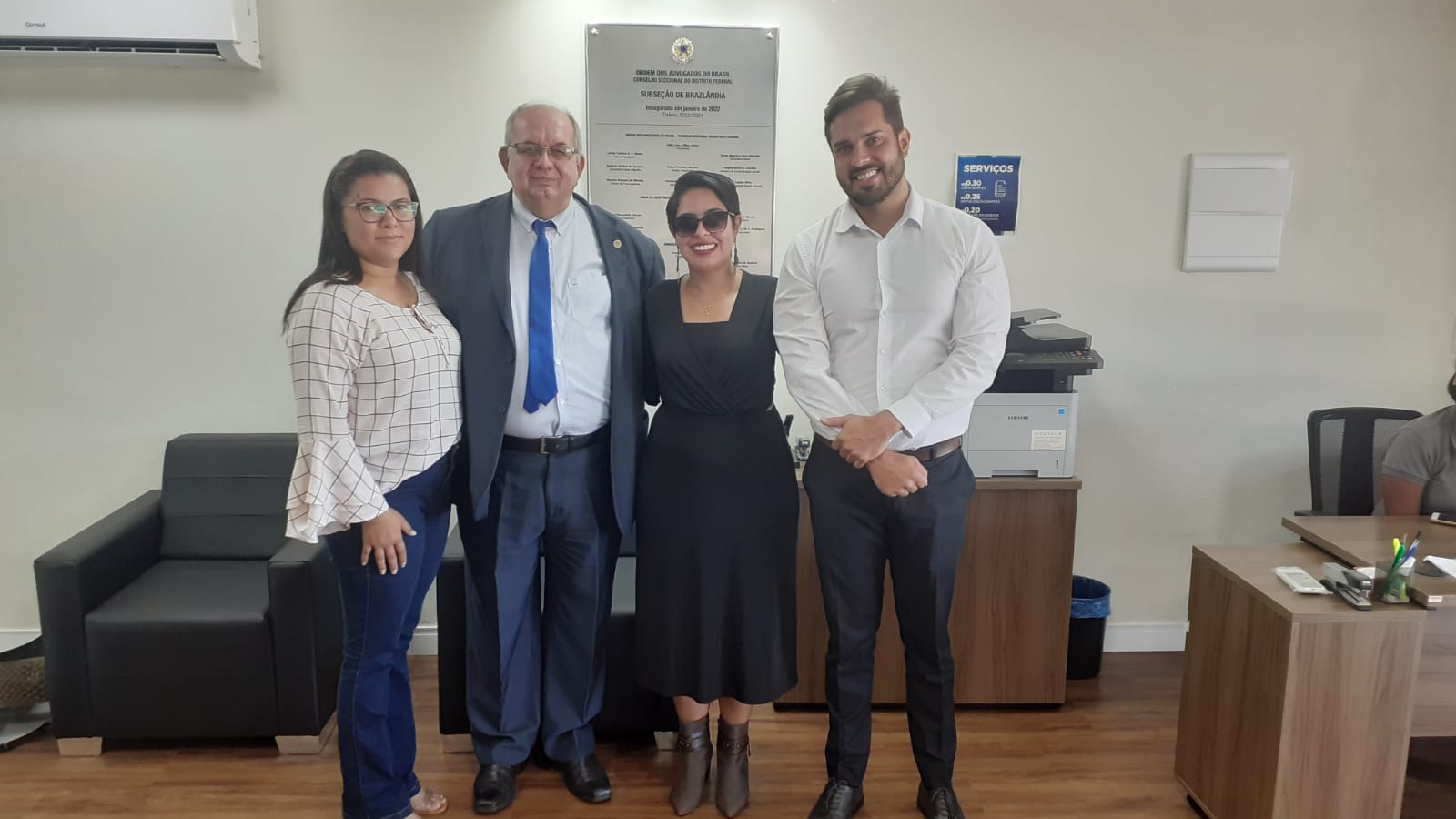 FAJ visita OAB de Brazlandia