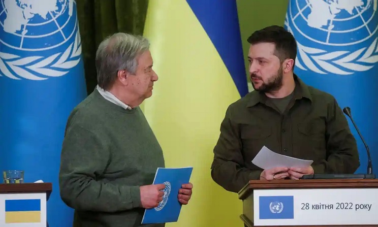 Visita a Ucrânia: “ONU faz todo o possível para evacuar pessoas de Mariupol”, diz secretário-geral