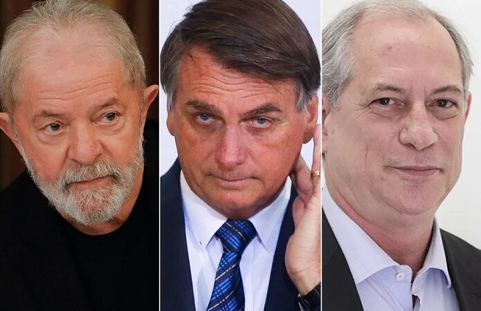 Lula tem 40,6% das intenções de voto, Bolsonaro, 32% e Ciro, 7,1%, aponta pesquisa CNT