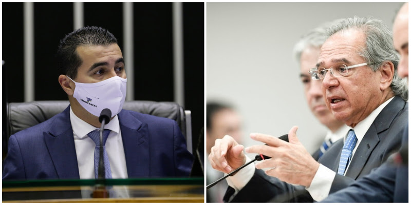 Deputado Luis Miranda aciona STF e pede afastamento de Paulo Guedes em caso de desobediência￼