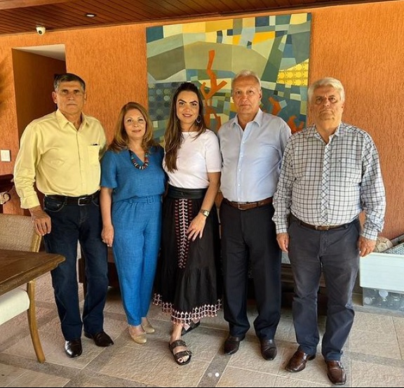 Eleições 2022: Casal Belmonte recebe visita do general Santos Cruz