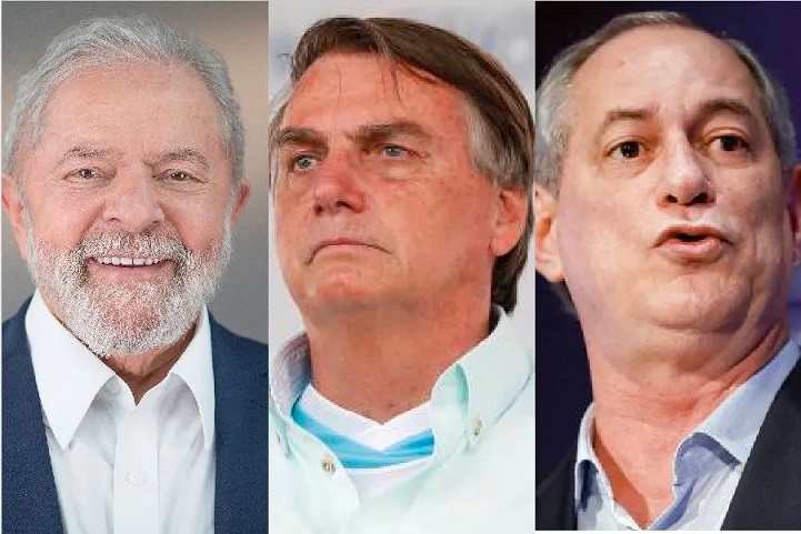 Eleições 2022: Lula tem 44%, Bolsonaro 33% e Ciro 8%, aponta pesquisa Exame/Ideia