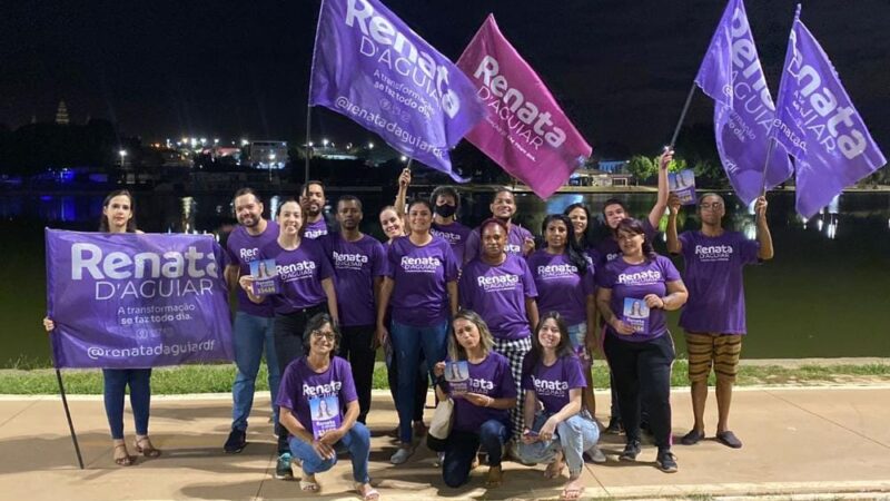 EQUIPES DE APOIO A RENATA D’AGUIAR JÁ VISITAM AS CIDADES