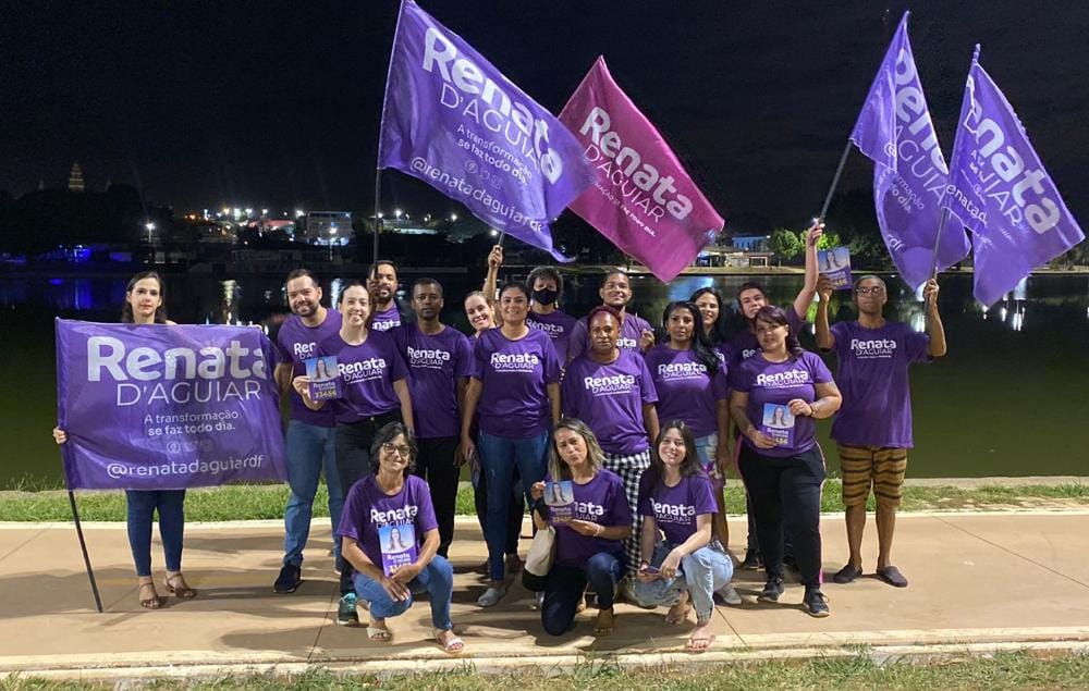 EQUIPES DE APOIO A RENATA D’AGUIAR JÁ VISITAM AS CIDADES