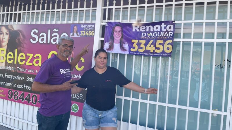 NO GUARÁ TAMBÉM TEM RENATA D’AGUIAR