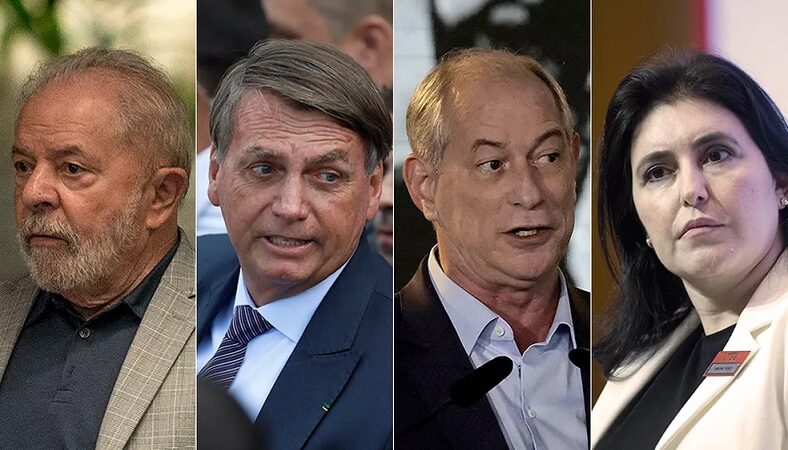 Pesquisa Ipec: Lula lidera com 44%; Bolsonaro tem 32%; Ciro 6%