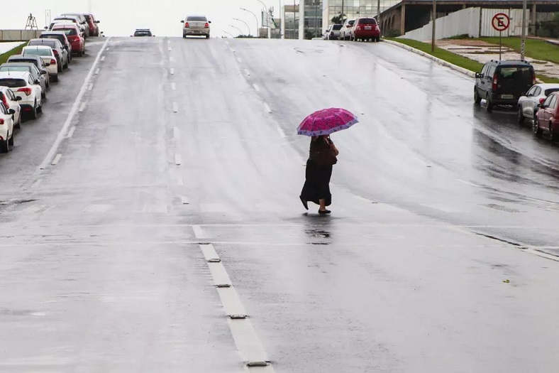 Queda de temperatura no DF e chuvas em locais isolados, alerta Inmet