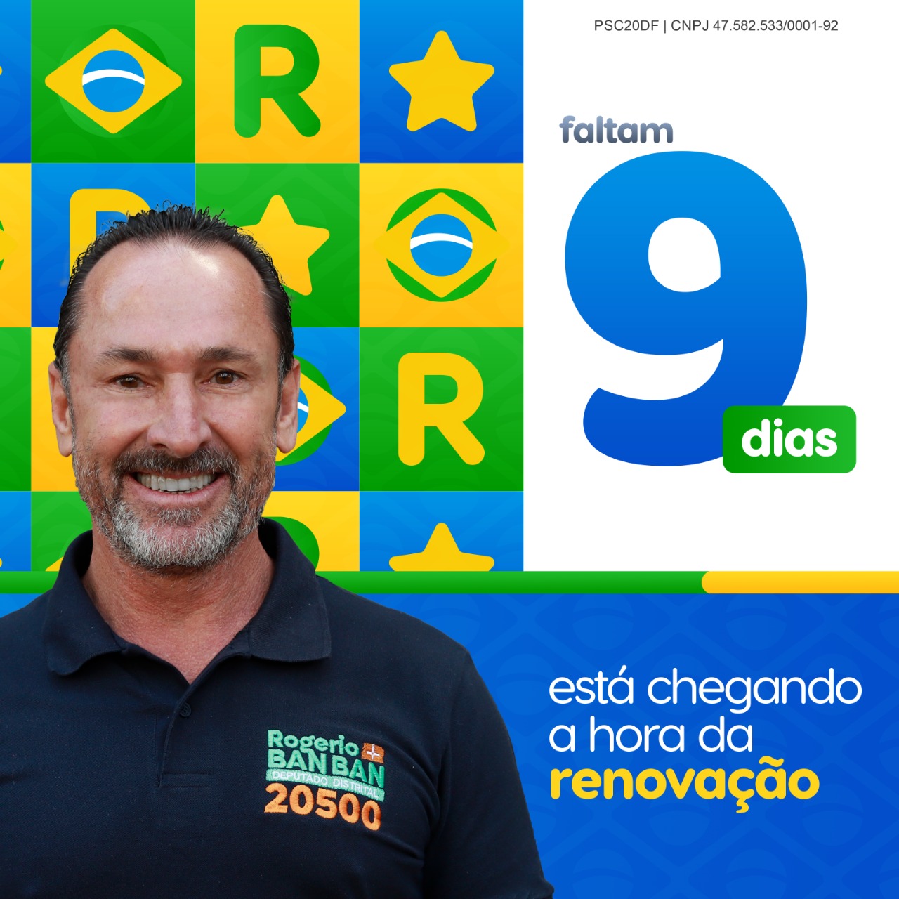 A 7 DIAS DAS ELEIÇÕES BANBAN NÃO ESTÁ IMPUGNADO