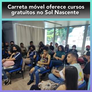 O projeto social De Olho No Futuro está com inscrições abertas para cursos gratuitos no Sol Nascente.