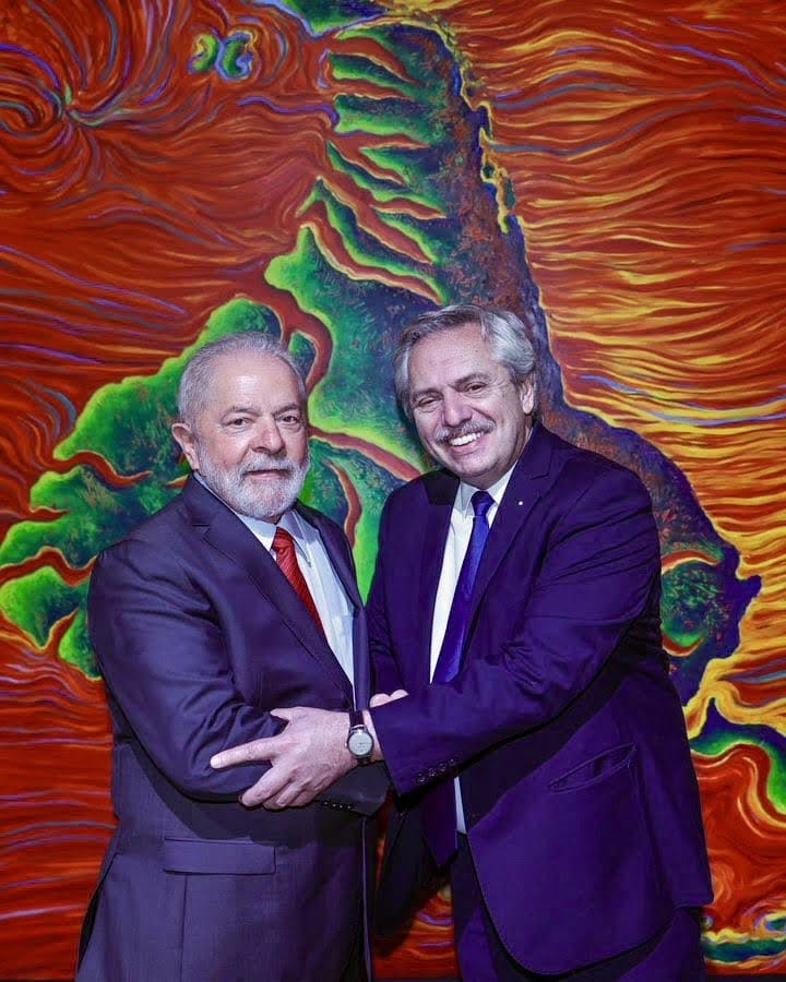 Em São Paulo, Lula se reúne com presidente da Argentina, Alberto Fernández