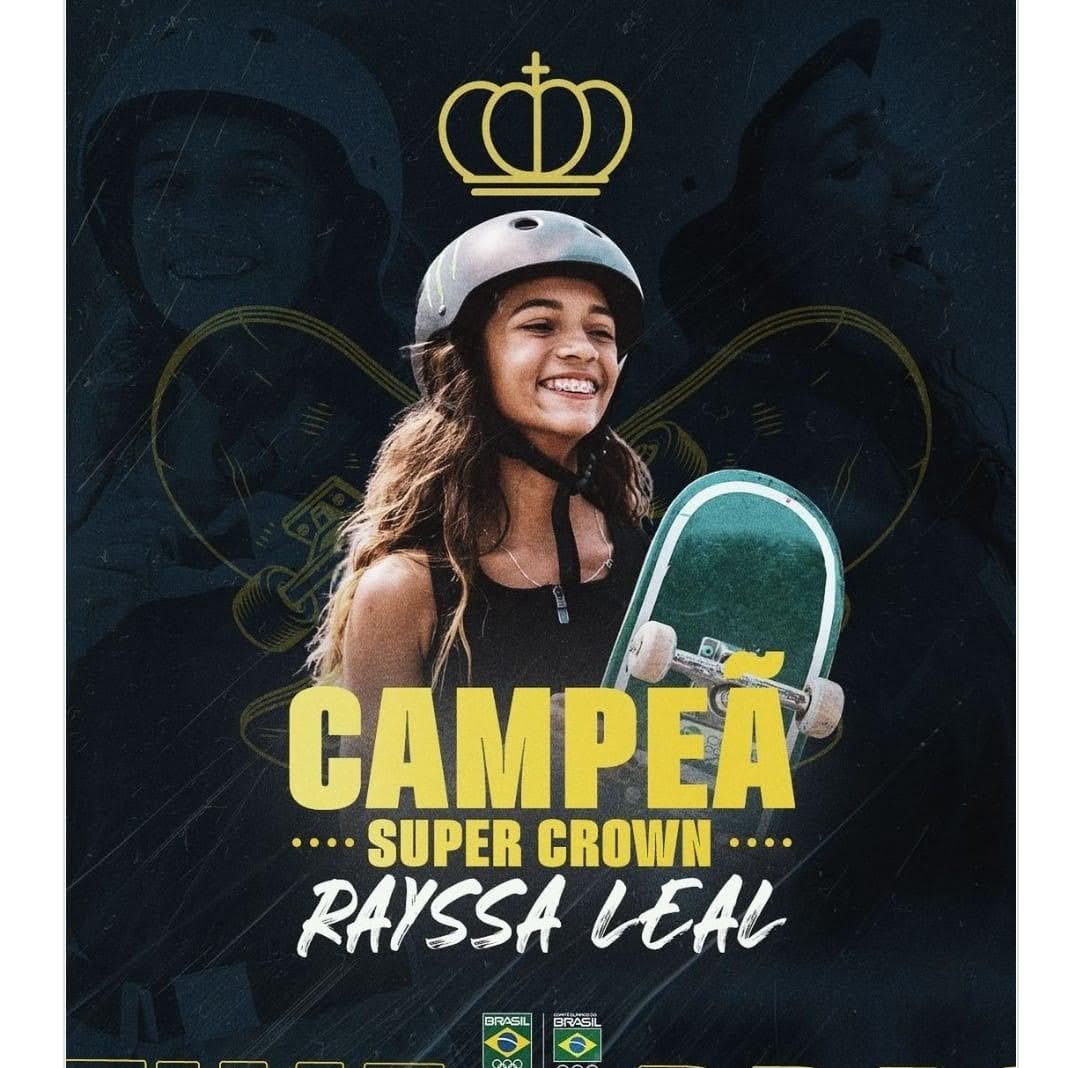 Rayssa Leal é campeã da Liga Mundial de Skate Street