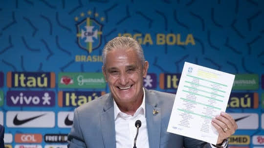 Tite anuncia lista da seleção brasileira para a Copa do Mundo do Catar