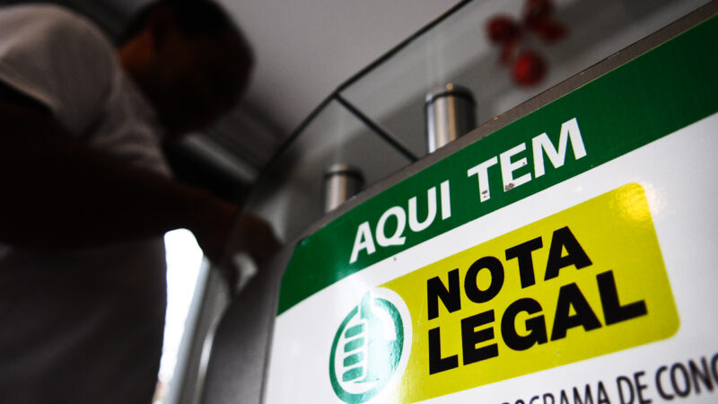 Créditos do programa Nota Legal podem ser usados até terça-feira (31/1)