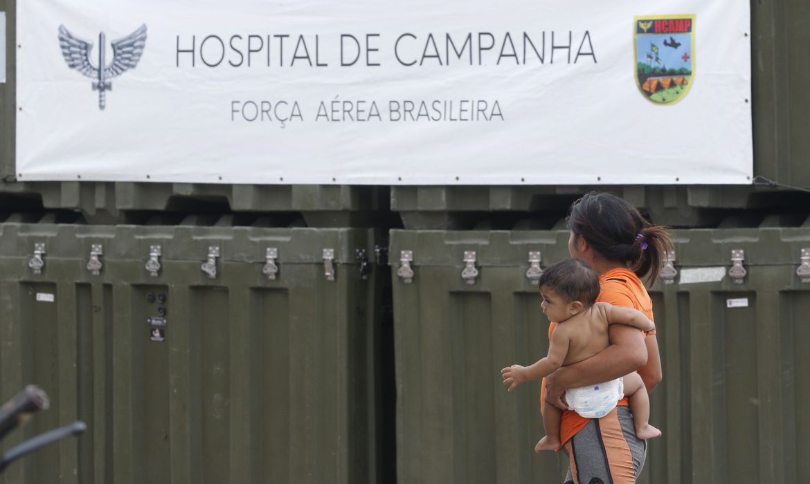 Hospital de campanha já fez mais de 300 atendimentos aos yanomami