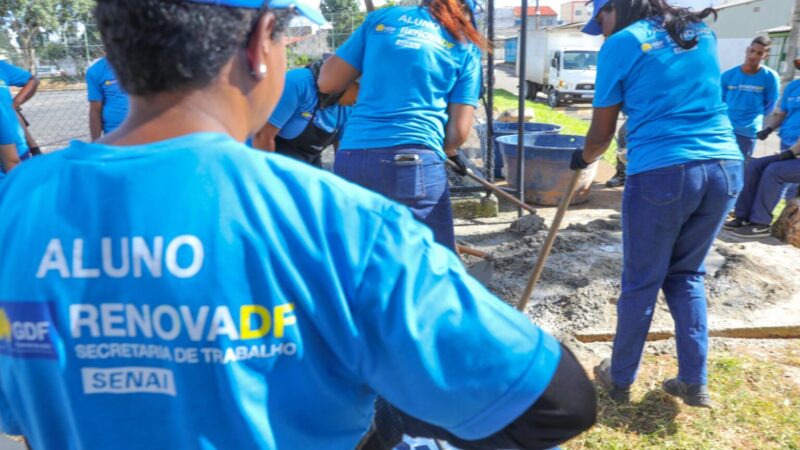 RenovaDF tem a maior participação de alunos da população em situação de rua: 304 pessoas