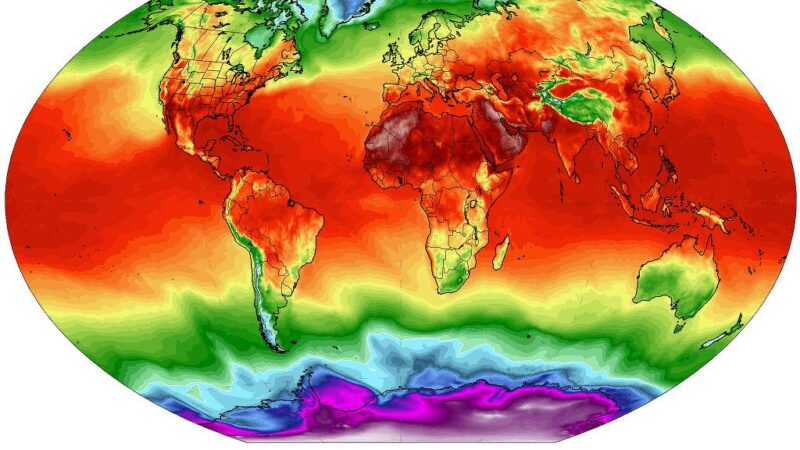 Com novo recorde de calor, Terra tem a semana mais quente já registrada