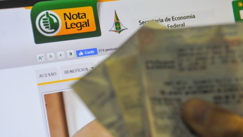 GDF vai pagar R$ 20,6 milhões a mais de 90 mil contribuintes do Nota Legal