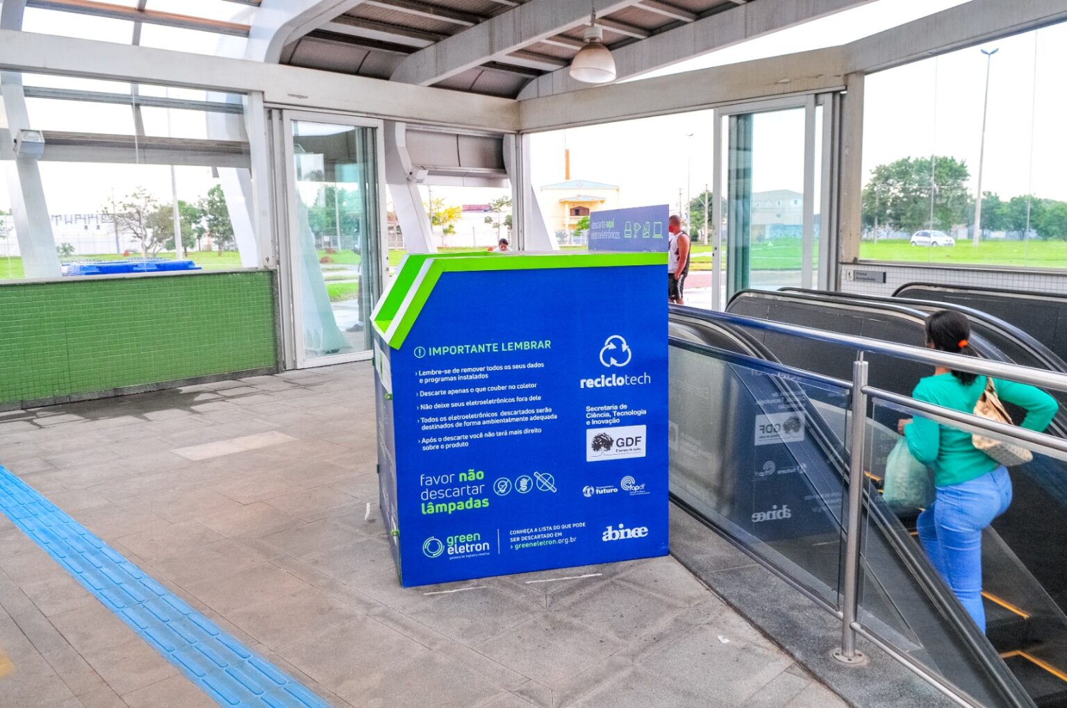 Logística reversa conta com mais de 400 pontos de descarte no DF