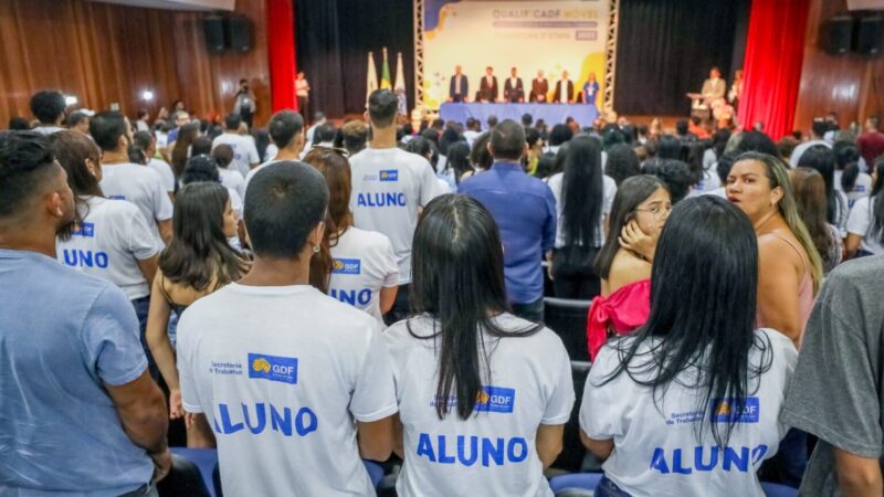 Cursos do QualificaDF têm 8 mil vagas com inscrições até o dia 28