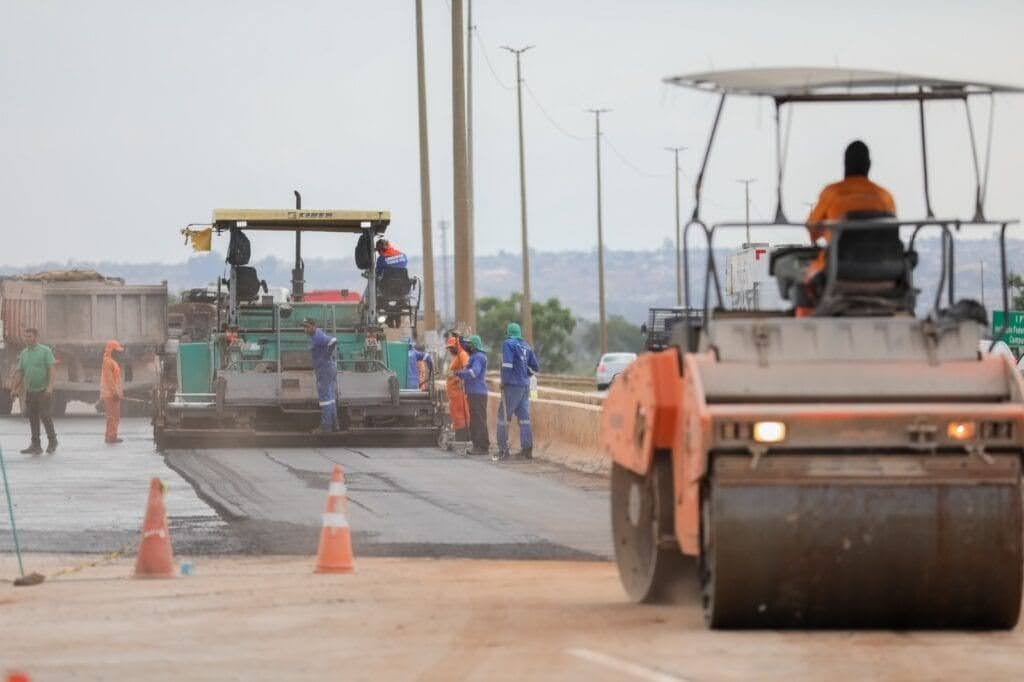 Via Estrutural será interditada a partir das 20h de sexta (20) para troca de asfalto