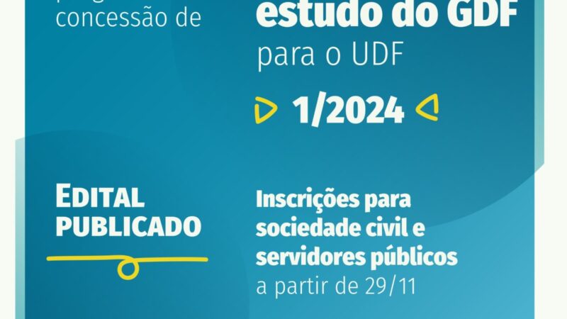 Servidor do GDF e aluno da rede pública podem concorrer a bolsas de estudos