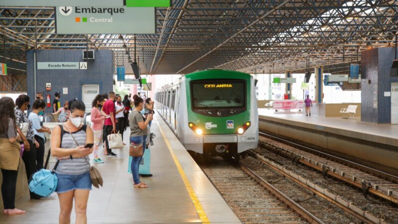 Licitação para as obras de expansão do metrô em Ceilândia está aberta