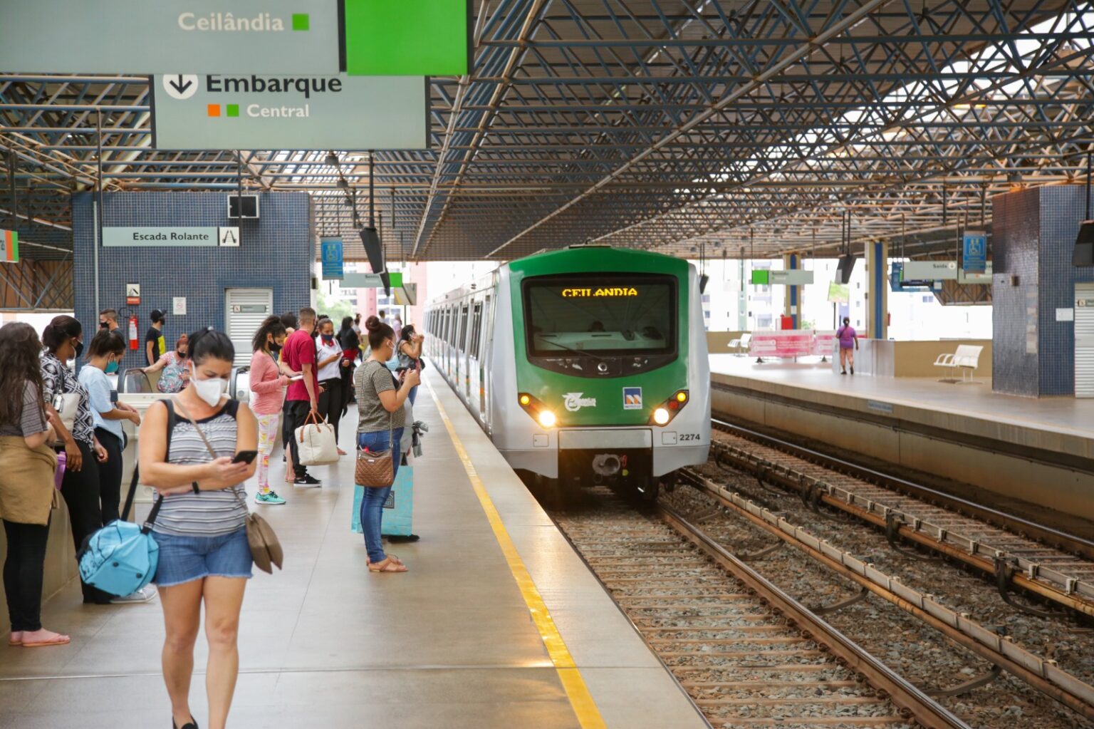 Licitação para as obras de expansão do metrô em Ceilândia está aberta