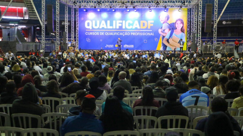 Qualifica DF abre mais de 12 mil vagas em 50 cursos profissionalizantes