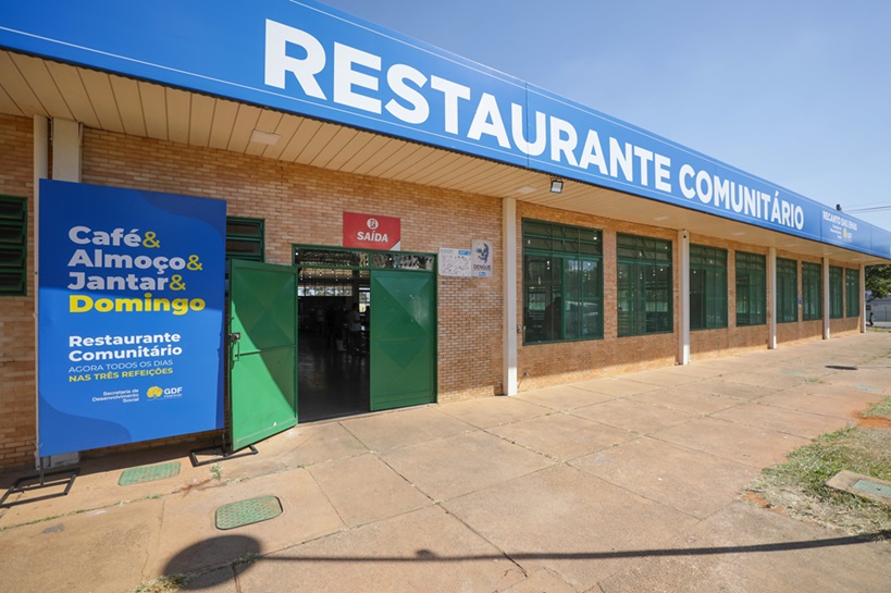 Restaurantes comunitários do DF passam a aceitar Pix como forma de pagamento