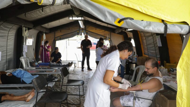 DF terá mais 11 tendas para pacientes com dengue, três delas 24 horas