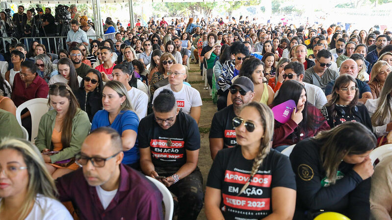 GDF anuncia nomeação de 3,4 mil servidores para a rede pública de ensino