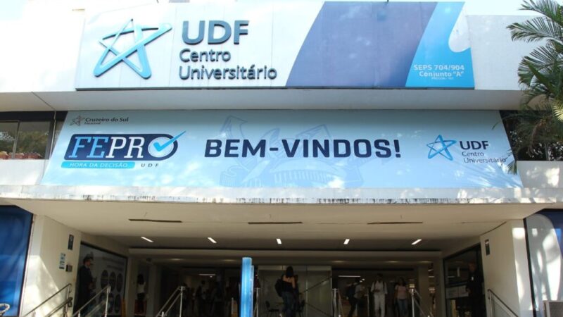 Divulgado resultado final de processo seletivo para 36 bolsas de estudo no UDF