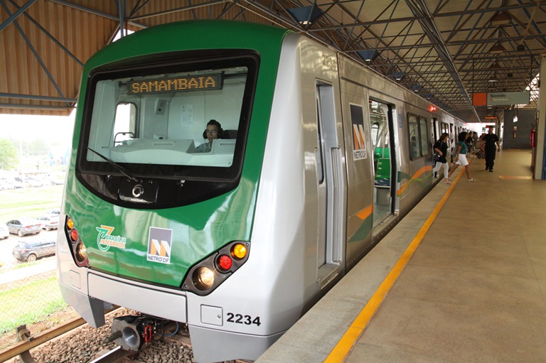 GDF pretende renovar a frota de metrô com investimento de R$ 900 milhões