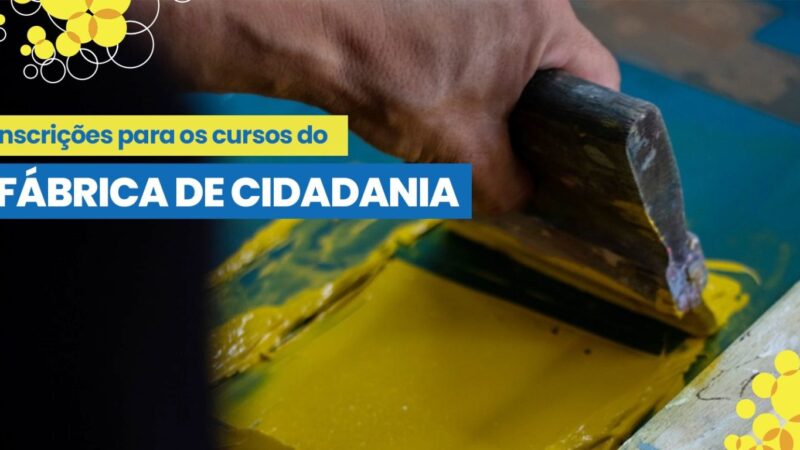 Inscrições para 150 vagas em oficinas de serigrafia e de corte e costura abrem na segunda (7)