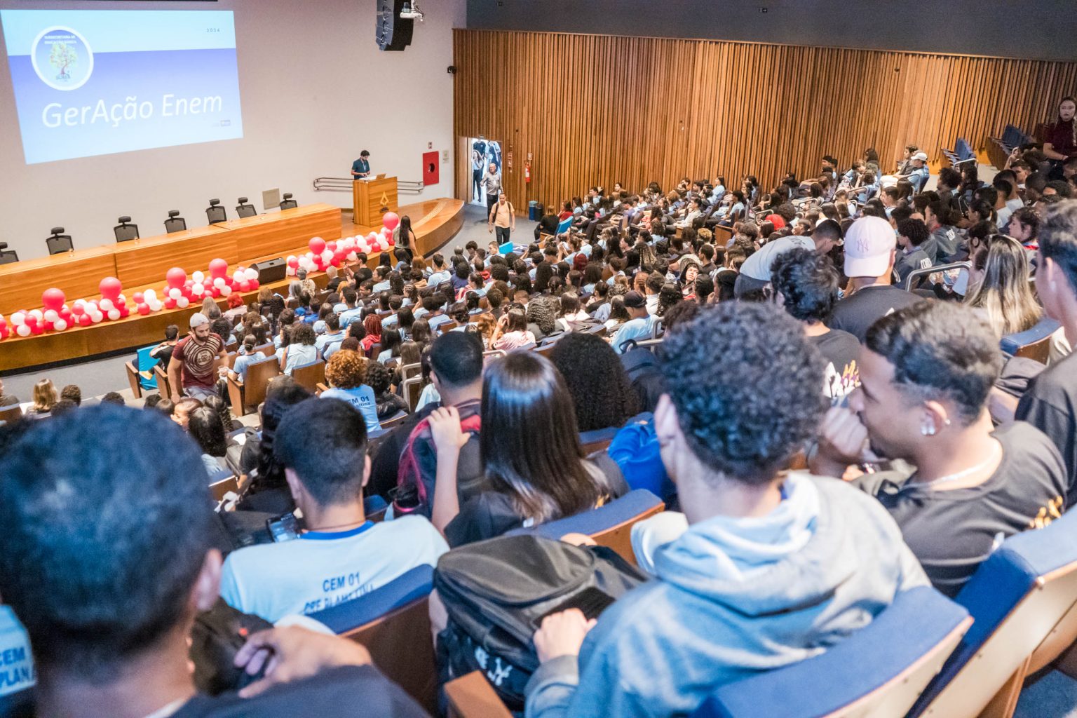 Programa GerAção Enem promove aulão para alunos da rede pública