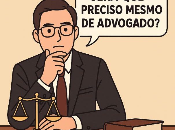 SERÁ QUE PRECISO MESMO DE ADVOGADO?