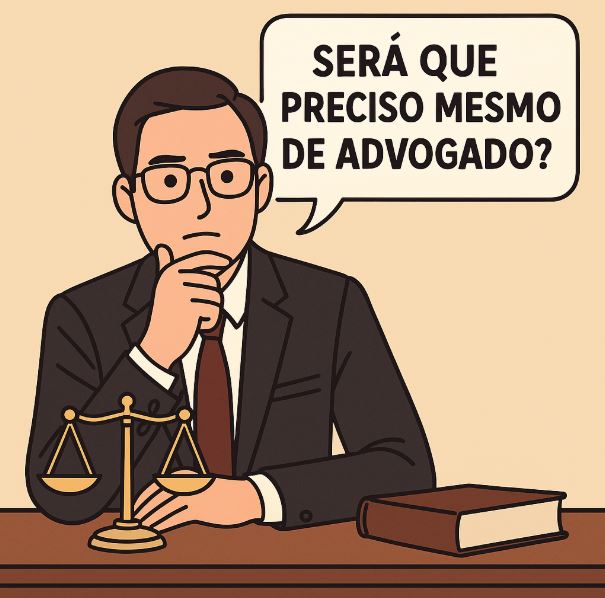 SERÁ QUE PRECISO MESMO DE ADVOGADO?