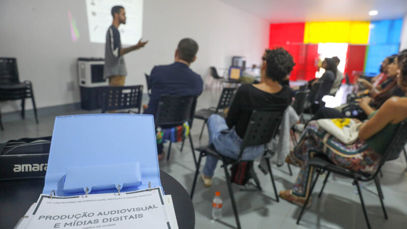Com recursos do GDF, projeto oferece cursos gratuitos na área de comunicação