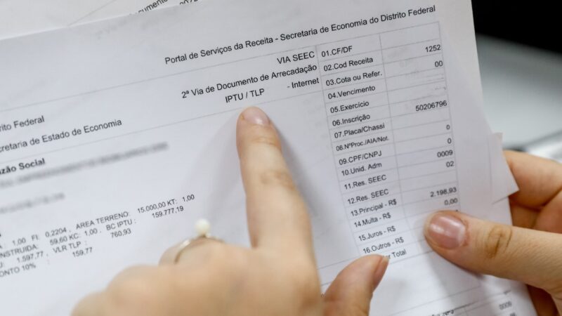 GDF vai negociar dívidas ativas de IPTU, IPVA e TLP