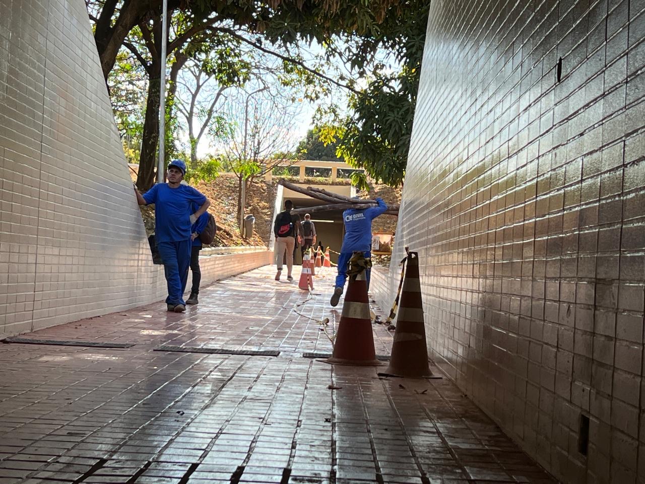 GDF entrega passagem subterrânea da 102 Sul totalmente reformada