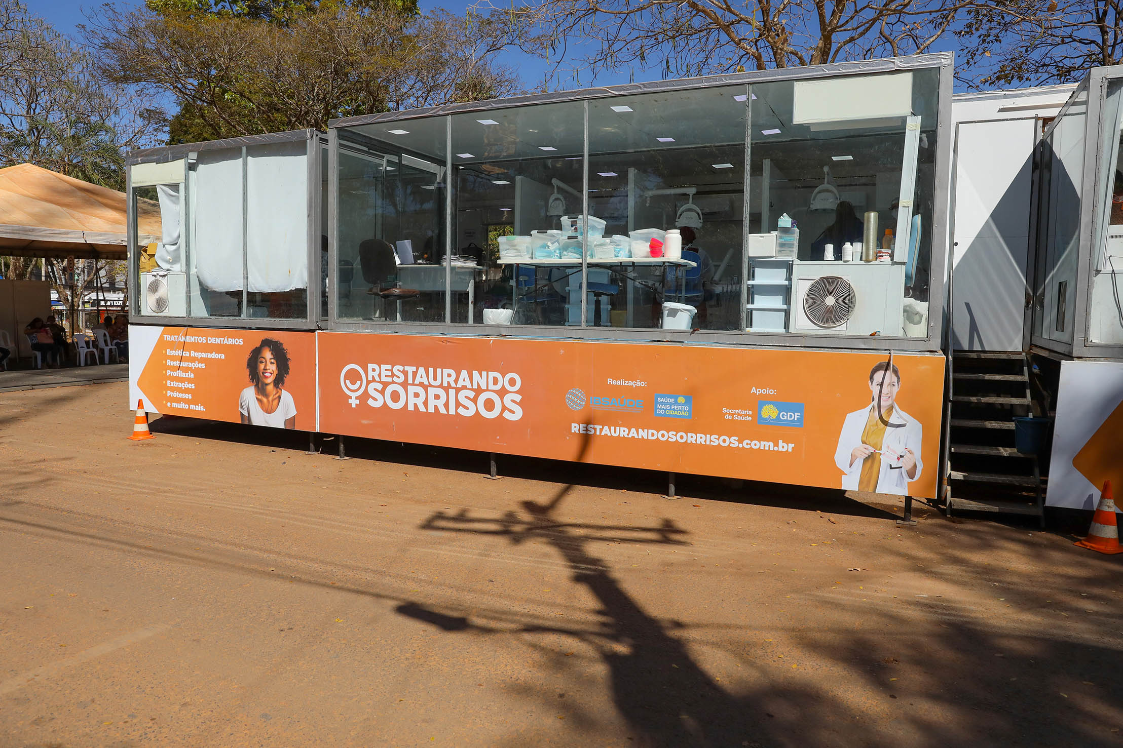 Mulheres em situação de vulnerabilidade social recebem atendimento odontológico gratuito em Planaltina