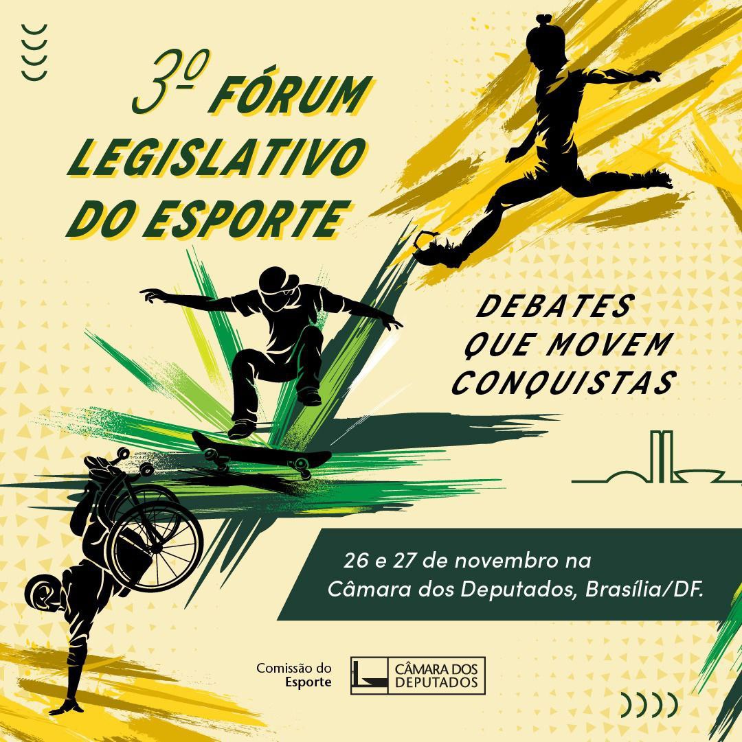 Vem aí o 3° Fórum Legislativo do Esporte