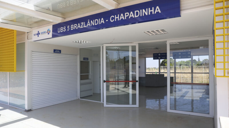 Nova Unidade Básica de Saúde de Chapadinha, em Brazlândia, vai beneficiar mais de 5,5 mil moradores