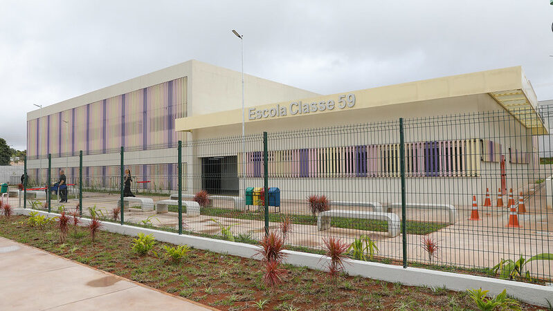 Nova EC 59 reforça educação pública em Ceilândia com estrutura moderna e inclusiva