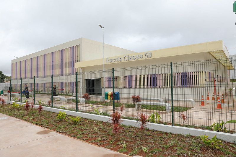 Nova EC 59 reforça educação pública em Ceilândia com estrutura moderna e inclusiva