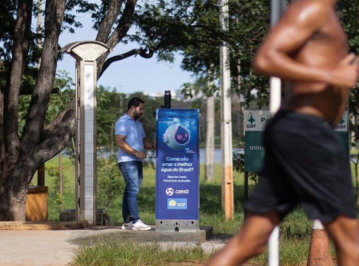 Parques do DF recebem pontos de água potável para enfrentar seca